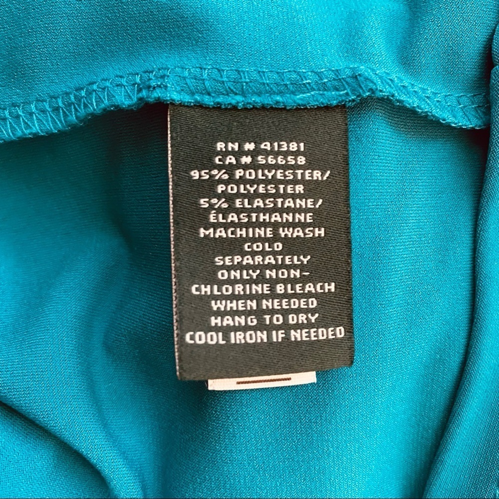 Lauren Ralph Lauren GREEN Dress.  Sz 8. - Picture 10 of 12